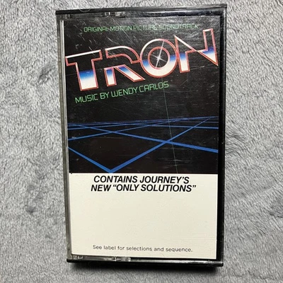 WENDY CARLOS TRON Original Motion Picture Soundtrack Cassette CBS MASTERWORKS - Image 1 of 4