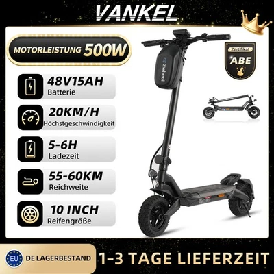Zhweel Gebraucht T8 10 Zoll faltbarer E-Scooter mit ABE, 500W Elektroroller - Bild 1 von 4
