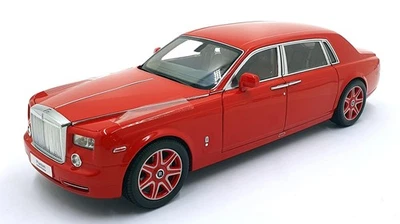Kyosho 1/18 Scale Diecast 08841LR - Rolls Royce Phantom EWB - Light Red - Image 1 of 4