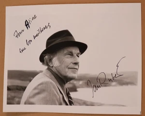 SIGNED Jan Rubes Czech-Canadian Opera Singer + Actor Original Photo (LB-242) - Bild 1 von 3