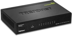 TRENDnet 8-Port Gigabit GREENnet Switch, TEG-S82G, Ethernet Splitter, Ethernet/N - Picture 1 of 4