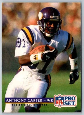 1992 Proset Anthony Carter #236  Football Card - Image 1 of 2