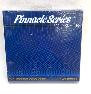 Discos Data Tech Pinnacle 5 1/4, nuevos precintados, 10 discos en caja. ¡ENVÍO RÁPIDO! - Imagen 1 de 3