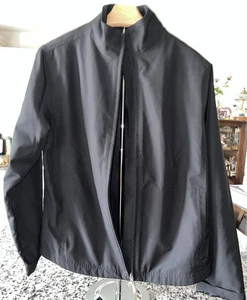 Cutter & Buck Men's Bomber Jacket Size Medium Navy Blue Lined Windbreaker - Picture 1 of 17