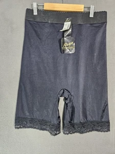 NWT Rago Shapewear High-Waist Long Leg Pantie Girdle Style Black Size 7X / 44 - Picture 1 of 8