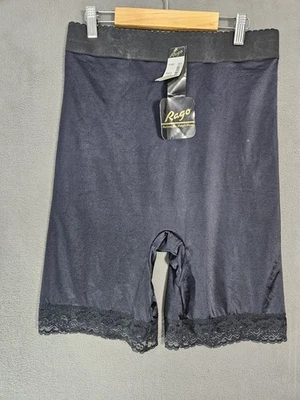 NWT Rago Shapewear High-Waist Long Leg Pantie Girdle Style Black Size 7X / 44 - Image 1 of 4