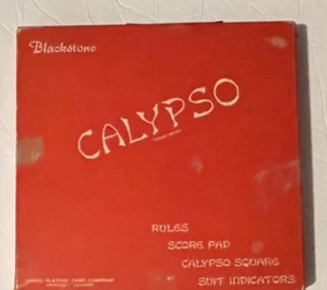 ARRCO 1955 BLACKSTONE CALYPSO JUEGO DE CARTAS NUEVO EN CAJA TARJETAS SELLADAS SIN PERFORAR - Imagen 1 de 6