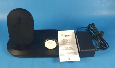 Belkin - BOOST CHARGE 3-in-1 Wireless Charger For iPhone + Apple Watch + AirP... - Image 1 of 4
