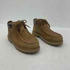 Lugz Men's Size 11 Chukka Boots Brown Faux Leather Preowned