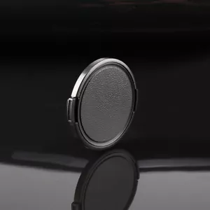 55mm Center Pinch Snap Front Lens Cover Cap for CANON SONY NIKON OLYMPUS DSLR - Picture 1 of 7
