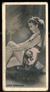 Tobacco Card, Godfrey Phillips, BEAUTIES OF TODAY, 1938, Joan Gardner, #6