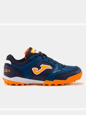 Joma Top Flex 2433 blu orange Turf Jr Scarpe da calcetto da bambino calcio a 5 - Immagine 1 di 2