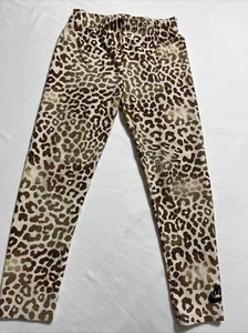 Nike Dri Fit Multi Color Brown And Beige Leggings Youth Girls Size M (6) #B-866 - Picture 1 of 6