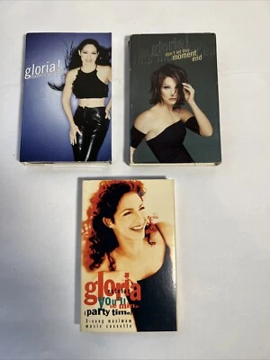 3 Gloria Estefan Cassette Tape Singles. Tested. See Pics. Great Condition. - Image 1 of 4
