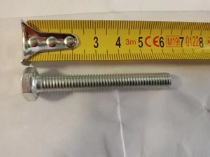 VITI BULLONI PASSO FINE M8x6 TESTA ESAGONALE UNI 5740 TUTTO FILETTO ACCIAIO 2PZ - Imagen 1 de 1
