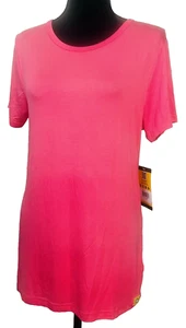 Wonderwink Modern Fit Pink Short Sleeve T-Shirt Size Medium - Picture 1 of 4