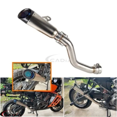 Slip On Exhaust System Muffler For Harley Pan America 1250 RA1250 CVO 2021-2024 - Image 1 of 4