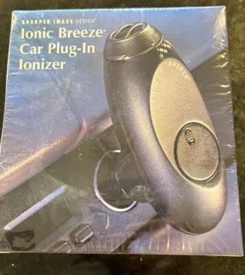Sharper Image SI629 BLK Ionic Breeze CAR Plug-In IONIZER/Air Purifier NEW SEALED - Image 1 of 4