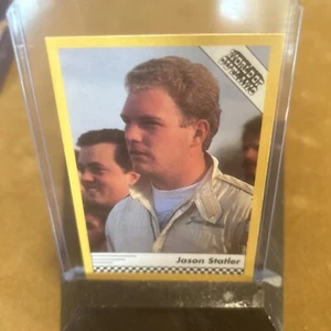 World of Outlaws Racing 1991, Jason Statler, tarjeta #94, en funda protectora. - Imagen 1 de 2