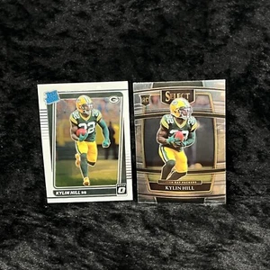 Donruss Optic Rated Rookie Kylin Hill #289 Green Bay 2021 lote de (2) - Imagen 1 de 2