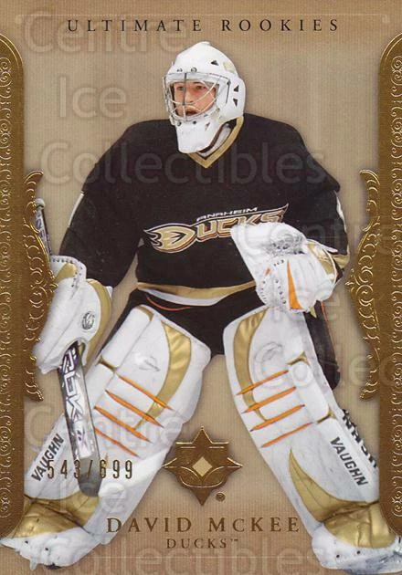 2006-07 UD Ultimate Collection #61 David McKee - Image 1 of 1