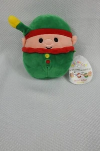 Squishmallows Kellytoy Plüsch ELLIOT Weihnachtselfe Stofftier Geschenk für Kinder - Bild 1 von 4