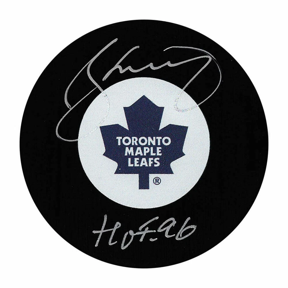 Borje Salming Autographed Toronto Maple Leafs Puck - Image 1 of 1