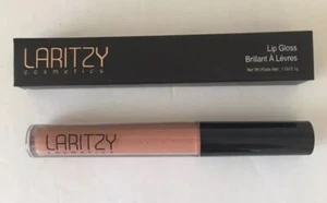 New LARITZY Cosmetics Lip Gloss VIBE pale pink nude Full Size $16 - Picture 1 of 1