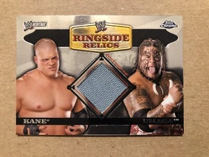 2006 KANE & UMAGA Topps HERITAGE CHROME RINGSIDE RELICS - Picture 1 of 11