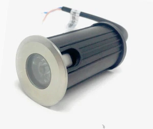 Faretto incasso segnapasso 12V 1 watt luce 6500k 3000k 4000K verde blu ip68 - Foto 1 di 12