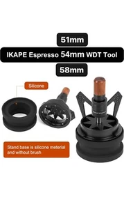 IKAPE Mantis WDT Distribution Tool, V3 51MM/54MM/58MM 8 Needle Espresso Stirrer - Picture 1 of 4