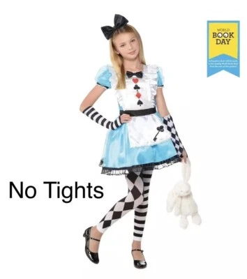 Amscan Alice Wonderland Fairytale Kids Childs Girls Fancy Dress Costume 6-8 YEAR - Image 1 of 3
