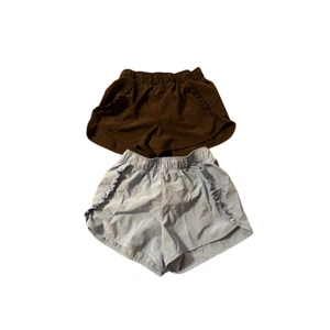 Yogalicious Girls Lot Of 2 Shorts Size Small (7/8) Blue and Black - Picture 1 of 7