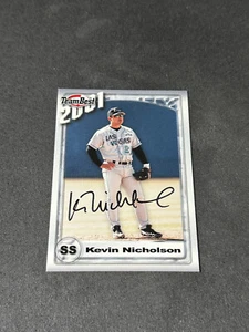 Kevin Nicholson 2001 Team Best Auto Autograph - Picture 1 of 2
