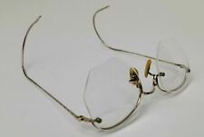 Antique Shuron 1/10 12k Gold Filled Shurset Rimway Ful-Vue Bifocal Eye Glasses