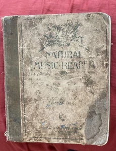 Natural Music Reader; Number One 1895 Antique; American Book Company; Vintage - Picture 1 of 9