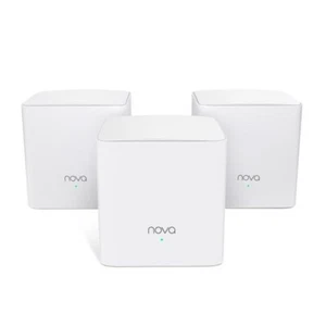 Tenda Nova MW5C Mesh WiFi Router System 3 Pack | AC1200 Dual Band | Gigabit LAN - Picture 1 of 9