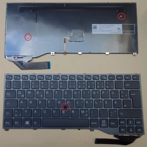 original Tastatur Fujitsu Siemens LifeBook P727 P728 U727 U728 Keyboard Deutsch - Bild 1 von 1
