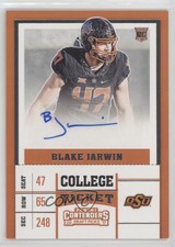 2017 Panini Contenders Draft Picks College Ticket Variation Blake Jarwin Auto
