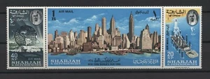 Sharjah 1964 Fiera di New York serie cpl nuova integra MNH N3024 - Picture 1 of 1