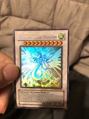 Majestic Star Dragon - SOVR-EN040 Ghost Rare Heavily Played Unlimited Yugioh - Image 1 of 4