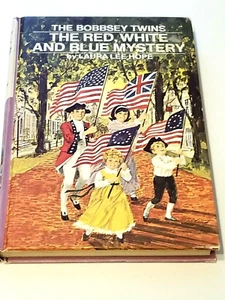 Vintage Collectible Book 1971 Bobbsey Twins Red White And Blue Adventure - Imagen 1 de 12