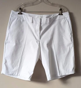 Pantalones cortos de golf Nike Golf Dri-Fit Bermudas para mujer blancos talla 16 nuevos sin etiquetas - Imagen 1 de 8