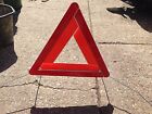 Halfords Reflective Warning Triangle - Great Condition And Complete With Case
