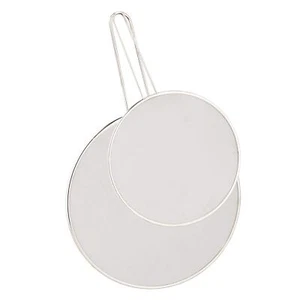 Relaxdays Argento Paraschizzi per Padelle Set da 2 Acciaio Inox per Pentole c... - Picture 1 of 7