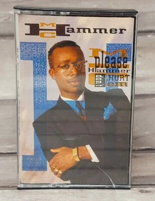 MC Hammer PLEASE HAMMER DON'T HURT EM Cassette Tape Capitol CA 92857 1990 Canada - Image 1 of 4