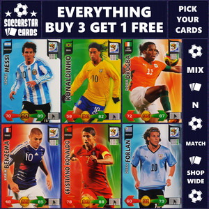2010 Panini World Cup South Africa Adrenalyn XL International Base Cards, RC