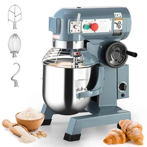 Commercial Food Mixer Dough Food Mixer 15Qt 600W 3 Speeds Pizza Bakery 110V - Picture 1 of 7