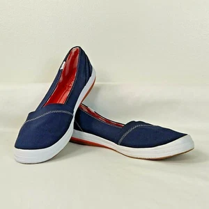 Slip-on Keds donna in tela blu taglia 7 - Foto 1 di 11