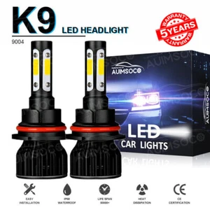 9004 For Dodge RAM 1500 2500 3500 1994-2001 4-Sides LED Lights High Low Beam - Picture 1 of 16